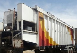 سیم تریلر حمل زباله مکانیزه شهری