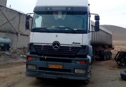 مزایده فروش آکسور کشنده همراه با کمپرسی