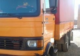 خاور بنز مسقف چادری ۶۰۸