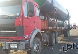 کامیون کشنده بنز جفت سوپر8سیلند مدل1357