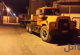 کشنده ماک بهمراه تریلی