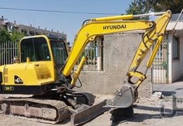 مینی بیل هیوندا R55