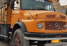 کامیون بنز ده چرخ زیر مایلر