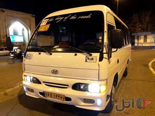 مینی بوس هیوندای ۸۸ درجه یک‌