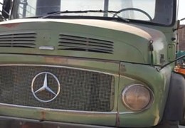 کامیون بنز ۲۶۲۴ کاربری شاسی بلند تانکر