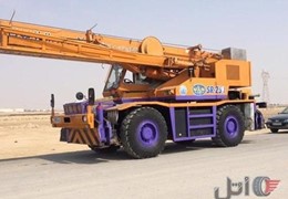 جرثقیل کاتو ۲۵تن مدل۹۲ واقعی