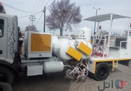 دستگاه خط کشی خیابان